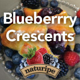 Blueberry Crescents