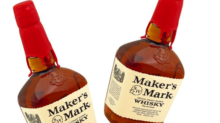 Picture of Maker's Mark Bourbon Whiskey
