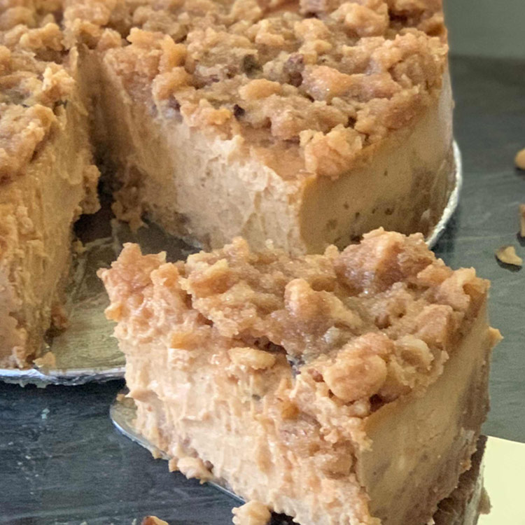 Picture of Pumpkin Walnut Cheesecake