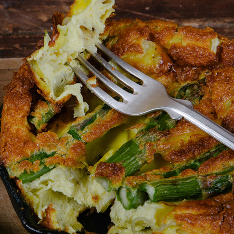 Picture of Asparagus and Parmesan Frittata
