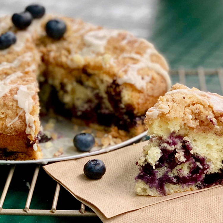 Picture of Blueberry Crumb Coffee Cake
