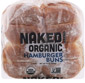 Picture of Naked Organic Hamburger or Hot Dog Buns