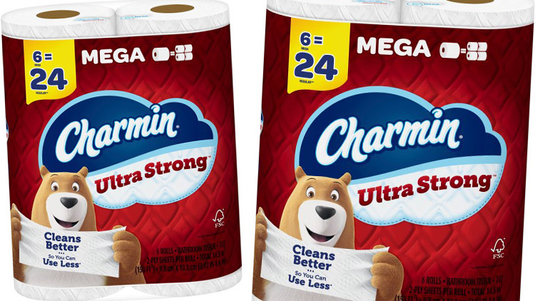 Picture of Charmin Bath Tissue or Bounty Paper Towels