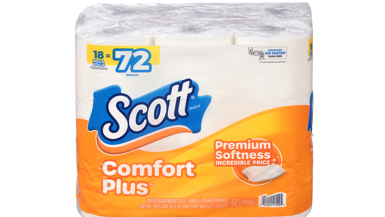Picture of Scott Bath Tissue or Scott Comfort Plus Bath Tissue