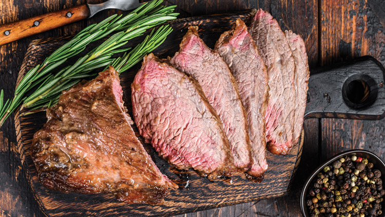 Picture of Untrimmed Boneless Beef Tri-Tips