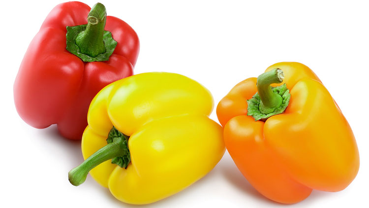 Picture of Red, Yellow or Orange Bell Peppers