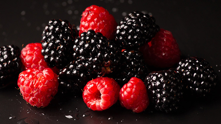 Picture of Red Raspberries or Blackberries