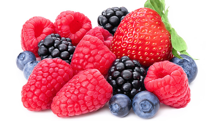 Picture of Florida Strawberries, Blueberries, Blackberries or Raspberries