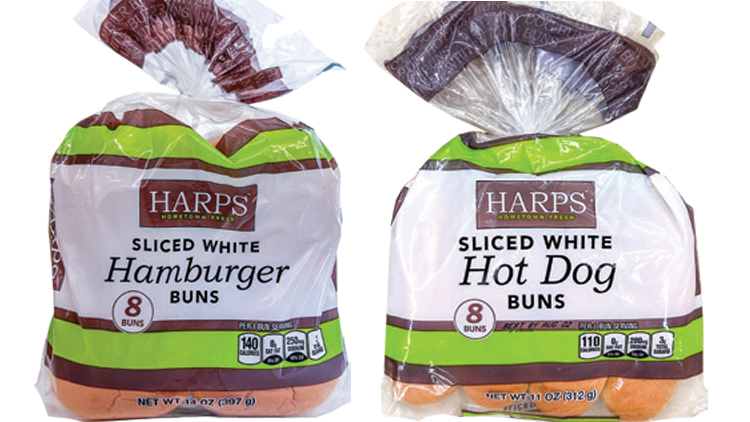 Picture of Harps Hamburger or Hot Dog Buns