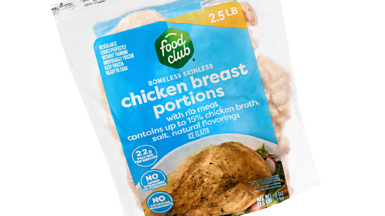 Picture of Food Club Boneless Skinless Chicken Breast Portions
