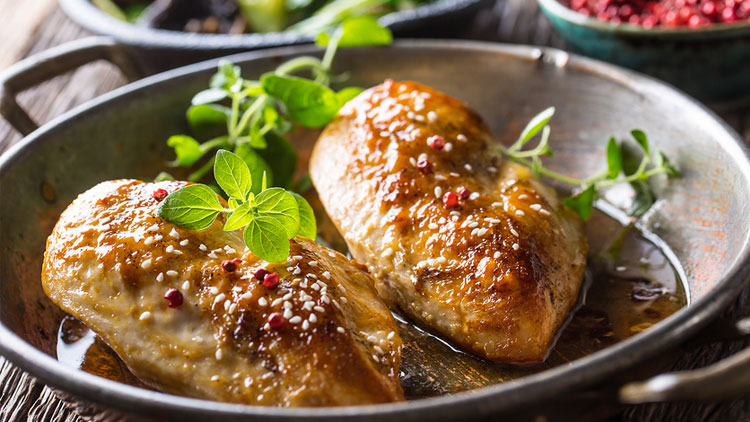 Picture of Bone-In Frying Chicken Split Breast