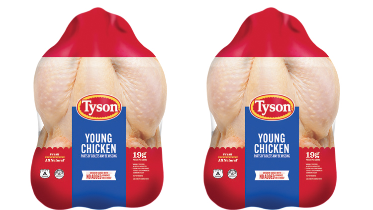 Picture of Tyson Fresh All Natural Whole Fryer Chicken