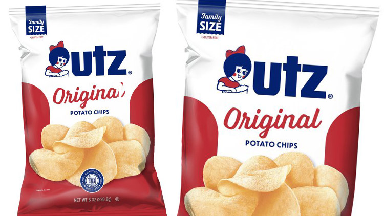 Picture of Utz Potato Chips, Utz Pretzels, Snyder of Berlin Family Size Potato Chips