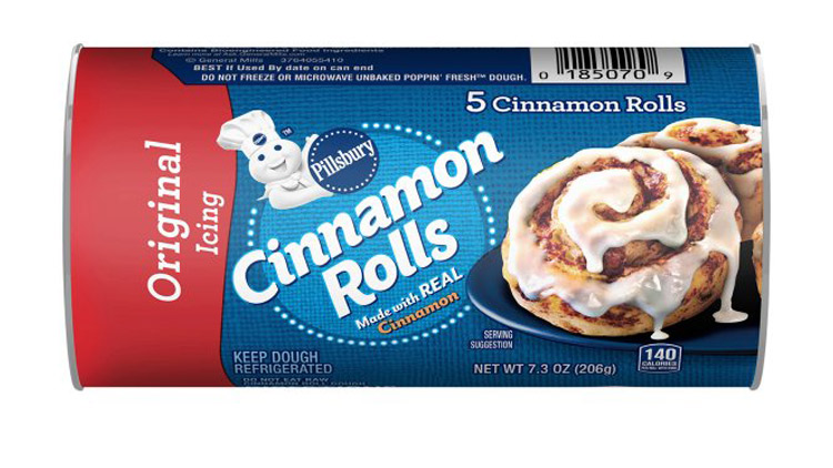 Picture of Pillsbury Grands! Biscuits, Crescents or Cinnamon Rolls