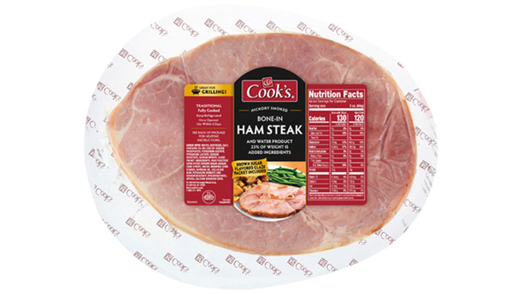 Picture of Cook's Bone-In Ham Steak