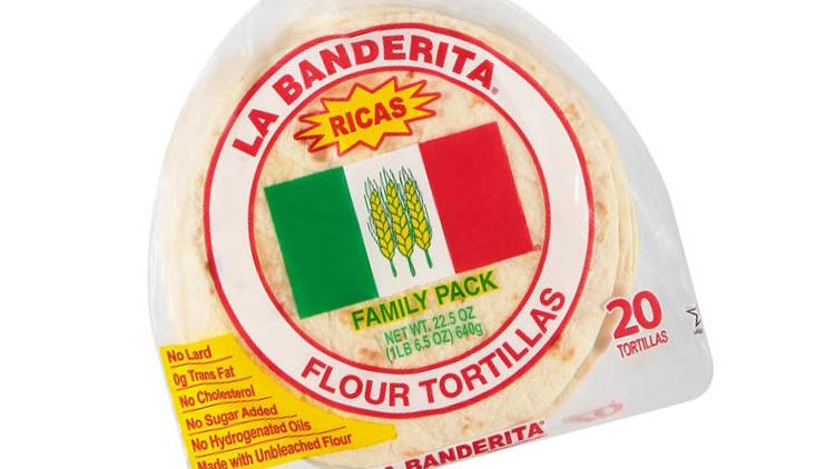 Picture of La Banderita Flour Tortillas