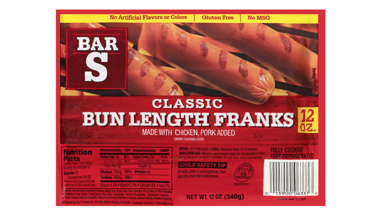 Picture of Bar S Franks