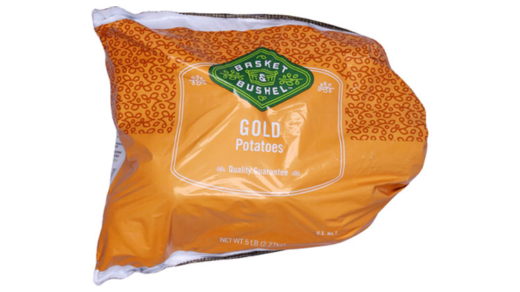 Picture of Basket & Bushel Gold Potatoes