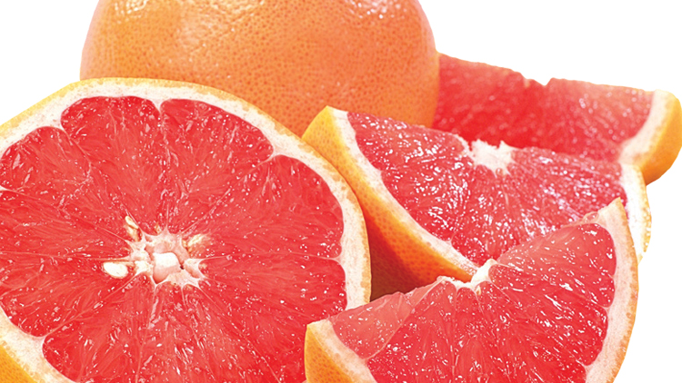 Picture of XL California Seedless Navel Oranges or Texas Ruby Red Grapefruit