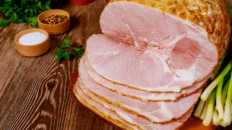 Picture of Sugardale Semi-Boneless Half Ham