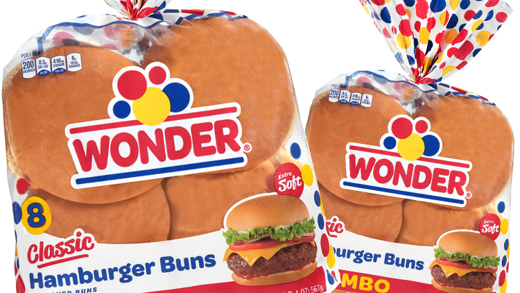 Picture of Wonder Hamburger, Hawaiian or Hot Dog Buns