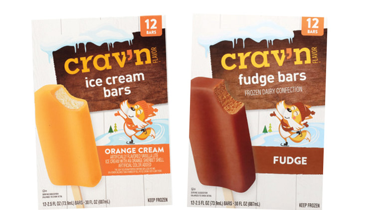 Picture of Crav'n Ice Cream Bars or Sandwiches