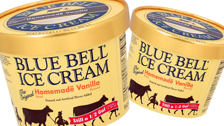 Picture of Blue Bell Ice Cream or Kemps Ice Cream