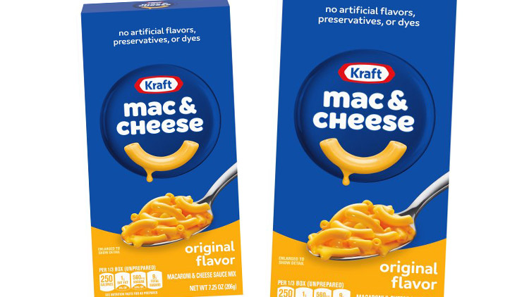 Picture of Kraft Macaroni & Cheese Dinner