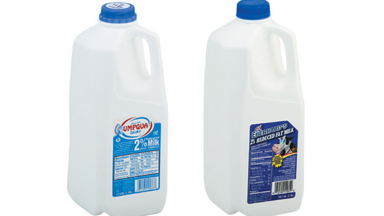 Picture of Umpqua or Eberhard's Half Gallon Milk