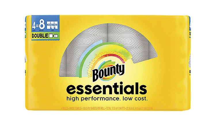 Picture of Bounty Essentials Paper Towels or Charmin Essentials Bath Tissue
