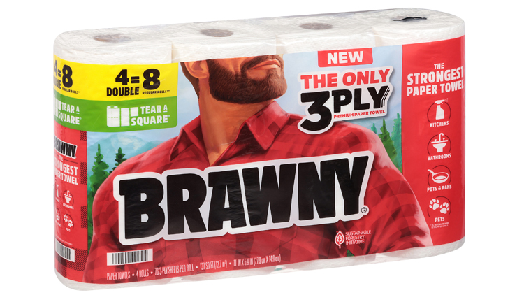 Picture of Brawny Paper Towels 