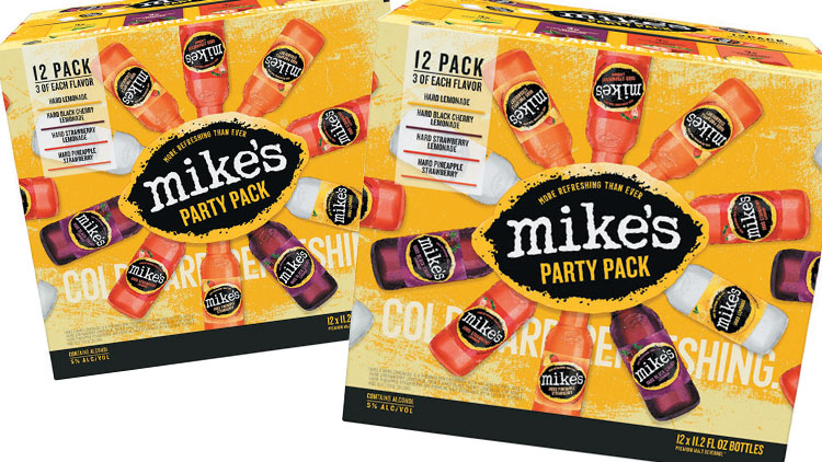 Picture of 12 Pk. Mike's Hard Lemonade, White Claw Hard Seltzer or Twisted Tea