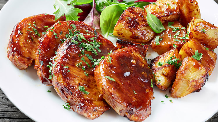 Picture of Boneless Pork Sirloin Chops