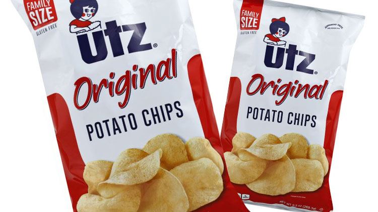 Picture of Utz or Snyder of Berlin Potato Chips or Utz Pretzels