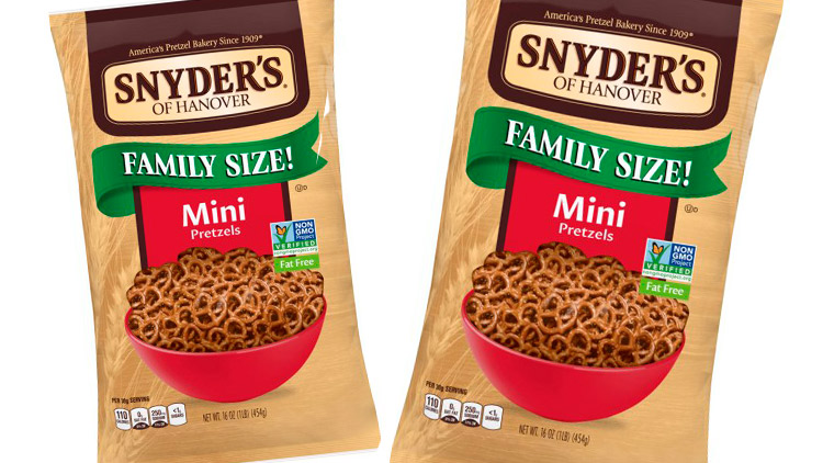 Picture of Snyder's of Hanover Family Size! Pretzels