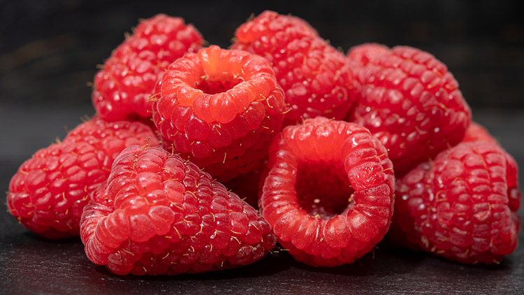 Picture of Juicy Raspberries