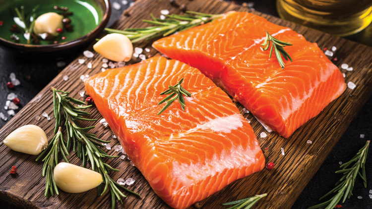 Picture of Fresh Coho Salmon Fillets