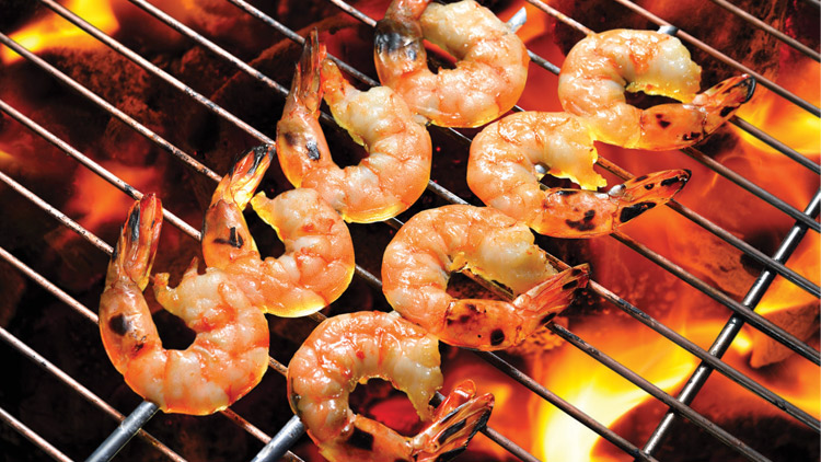 Picture of Newport Cooked & Peeled Tail-On Shrimp