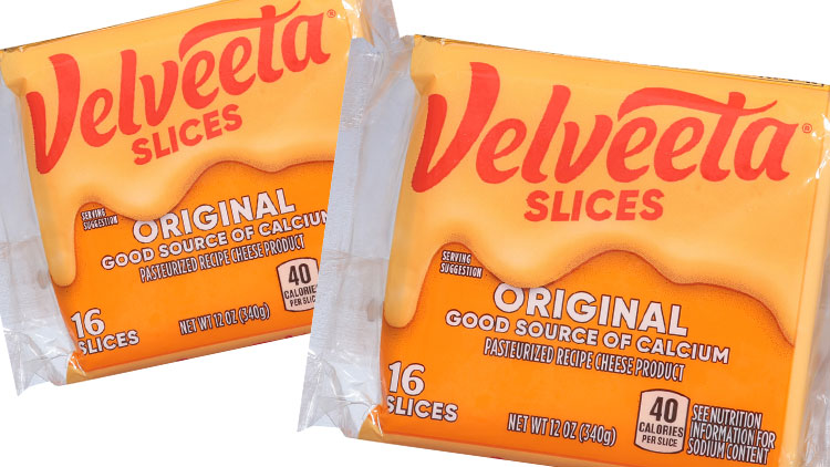 Picture of Kraft Singles or Velveeta Slices