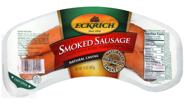 Picture of Eckrich Smoked Sausage Links or Li'l Smokies