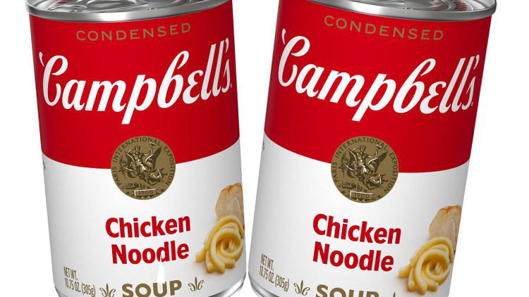 Picture of Campbell's Tomato or Chicken Noodle Soup