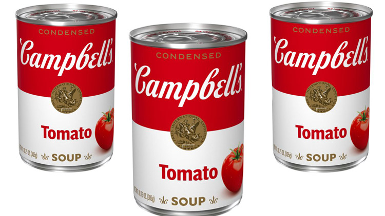 Picture of Campbell's Tomato or Chicken Noodle Soup