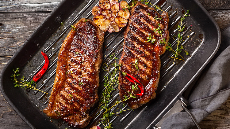 Picture of Boneless New York Strip Steaks