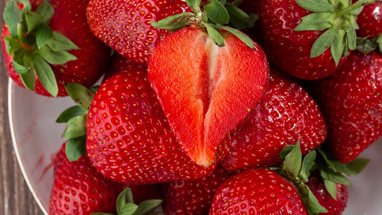 Picture of Red Ripe Strawberries