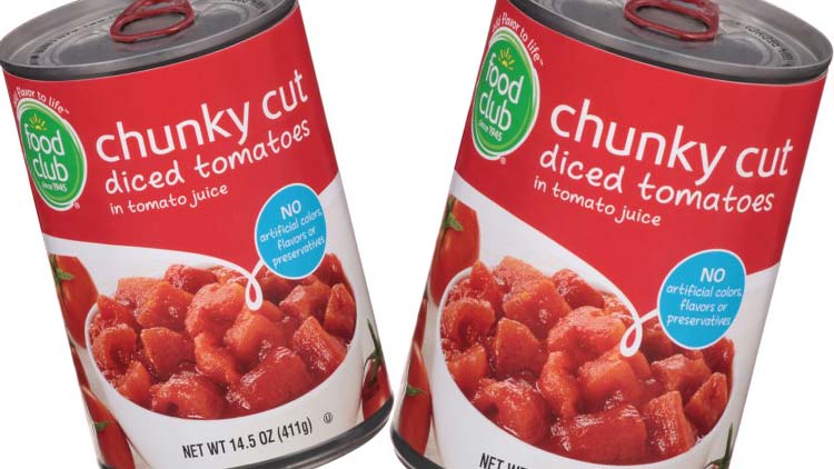 Picture of Food Club Canned Tomatoes