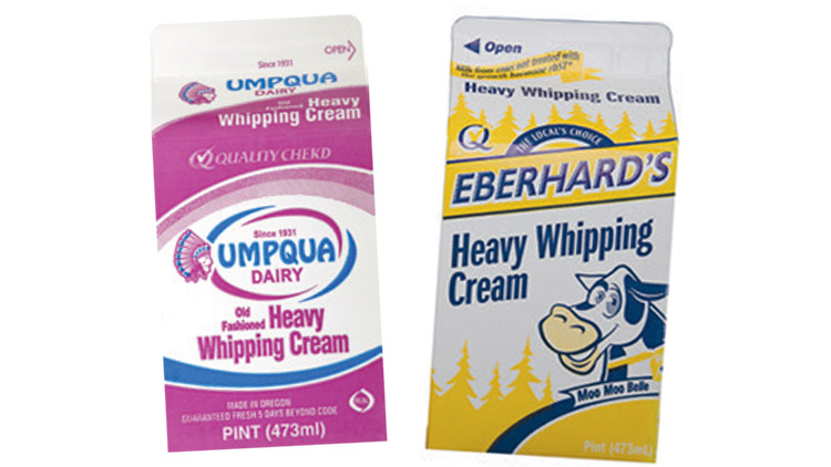 Picture of Umpqua or Eberhard's Heavy Whipping Cream