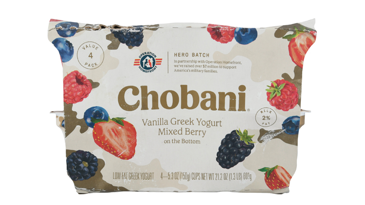 Picture of Chobani Greek, Flip, Less Sugar or Zero Sugar Yogurt
