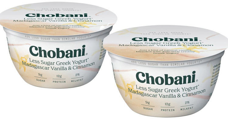Picture of Chobani Greek, Less Sugar or Zero Sugar Yogurt