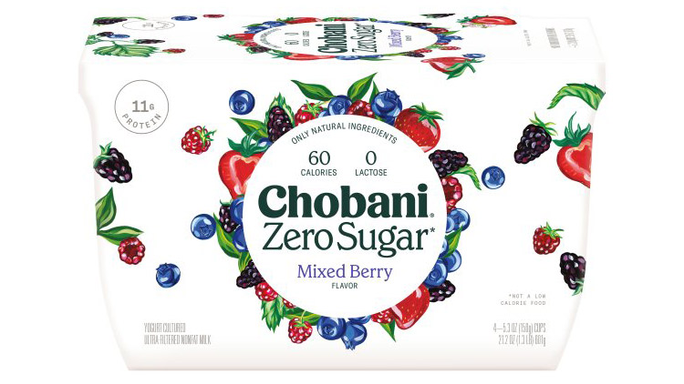 Picture of Chobani Greek, Flip, Less Sugar or Zero Sugar Yogurt